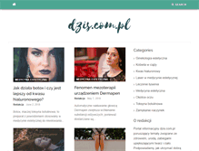 Tablet Screenshot of dzis.com.pl